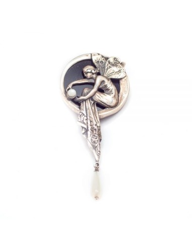 Broche serie dama modernista I