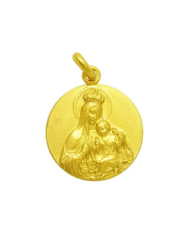 copy of Medalla Virgen del  Pilar  con ángeles a los lados